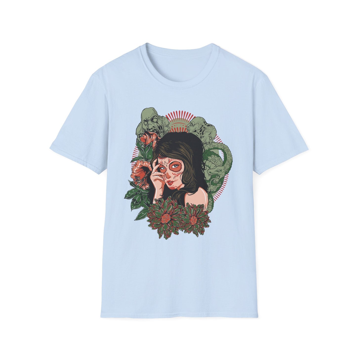 Art Design Graphic Tee Shirt Unisex Softstyle Cotton Art Shirt for Graphic Lovers