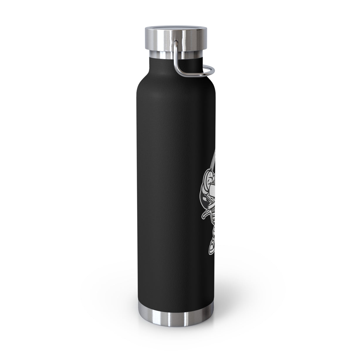 22oz Copper Insulated Water Bottle with Cartoon Design - CV46