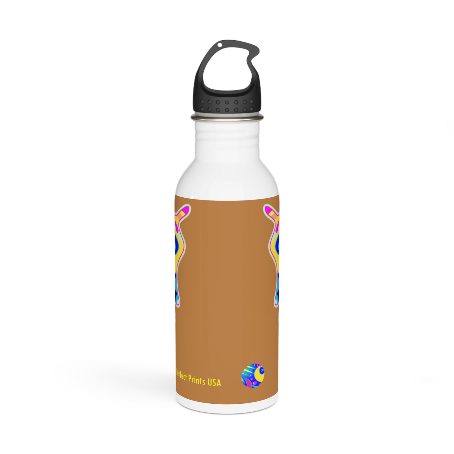 Bouteille d'eau Tumbler avec des motifs artistiques 