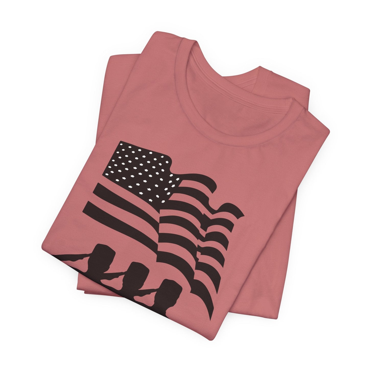 Army Veteran Patriotic Graphic Design Unisex Cotton T-Shirt v51