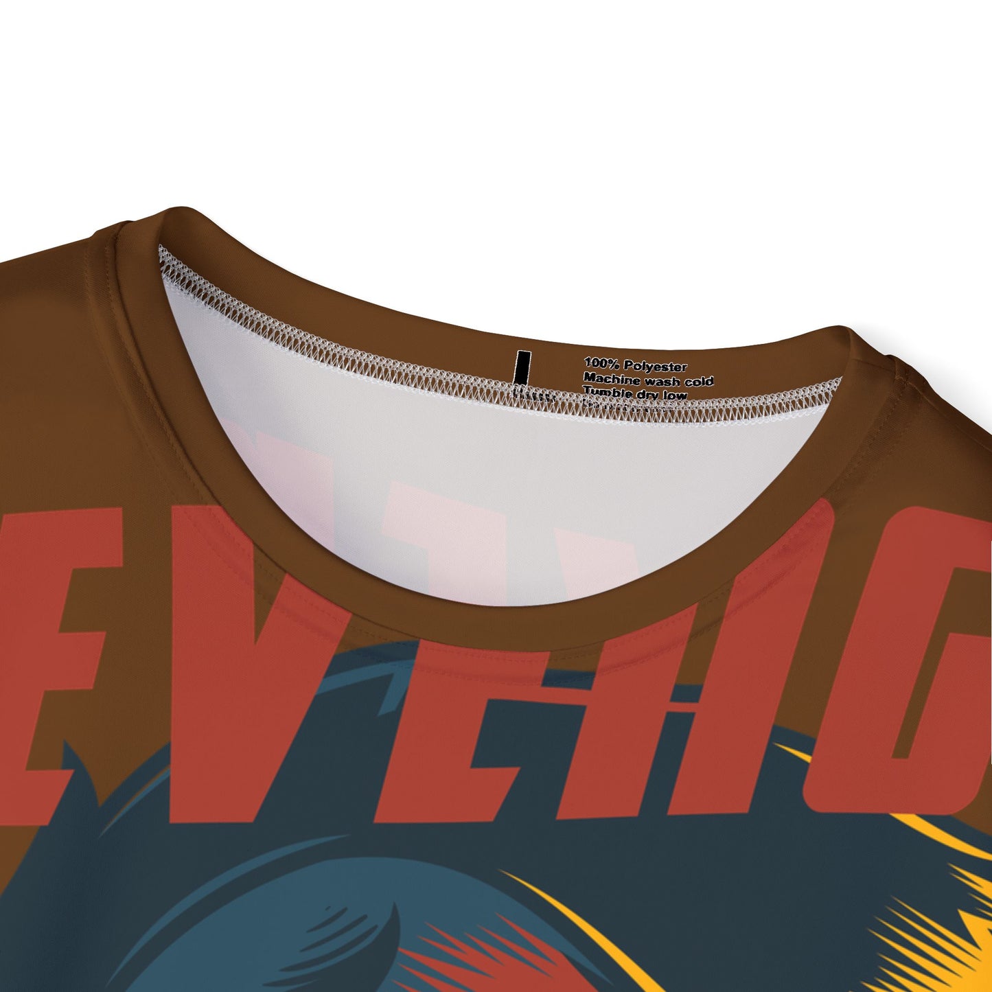 42-Be Fun Graphic T-Shirt, Art Design Poly Shirt, All Over Print Graphic Tee, Monsters T-Shirt, Cartoon Tees