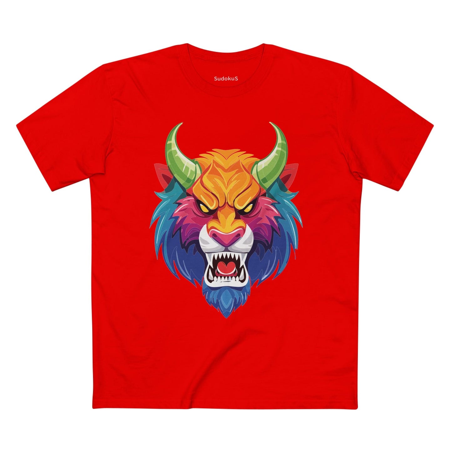 Cartoon Monsters Graphic Unisex 100 Cotton Staple Tee 22