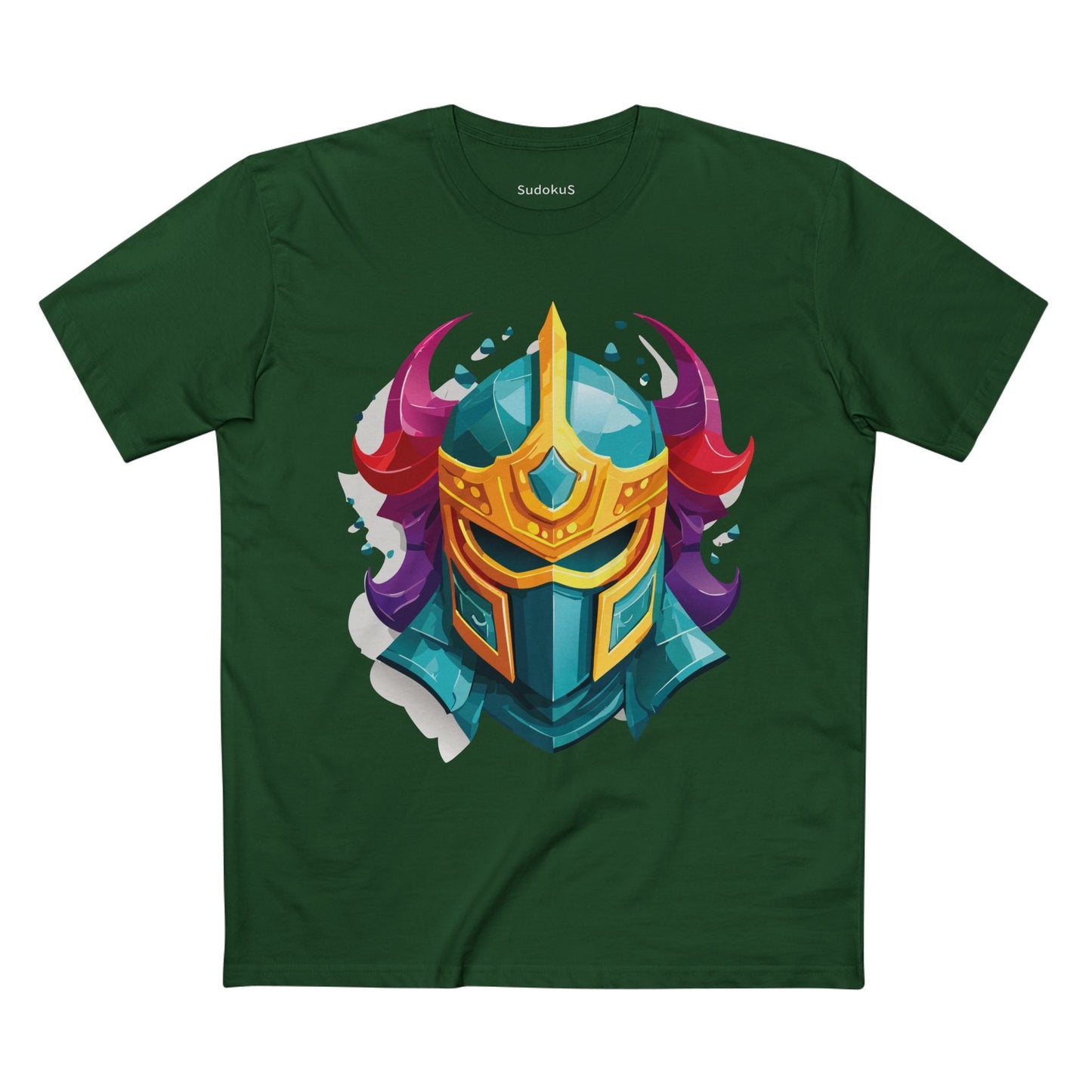 Mask Graphic Unisex 100 Cotton Staple Tee 17