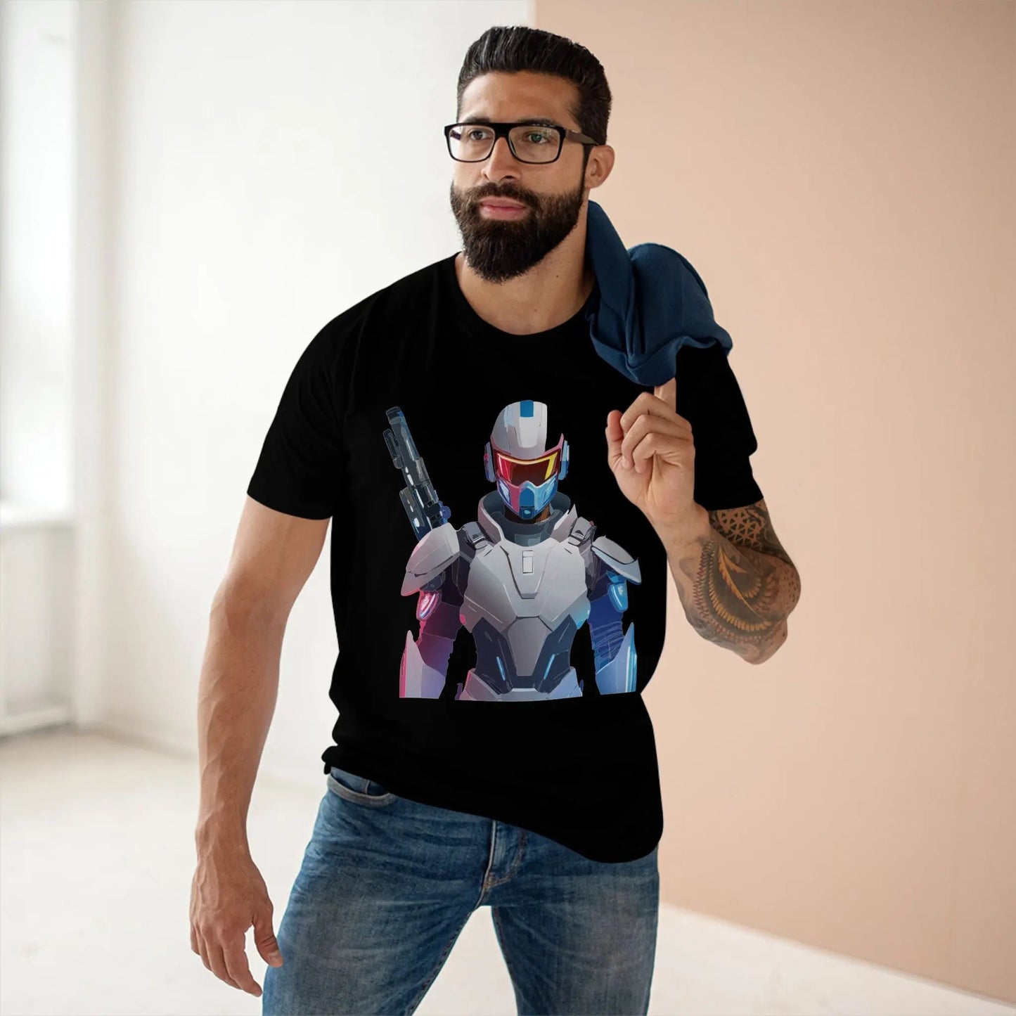 Robocop Graphic Unisex 100 Cotton Staple Tee 8