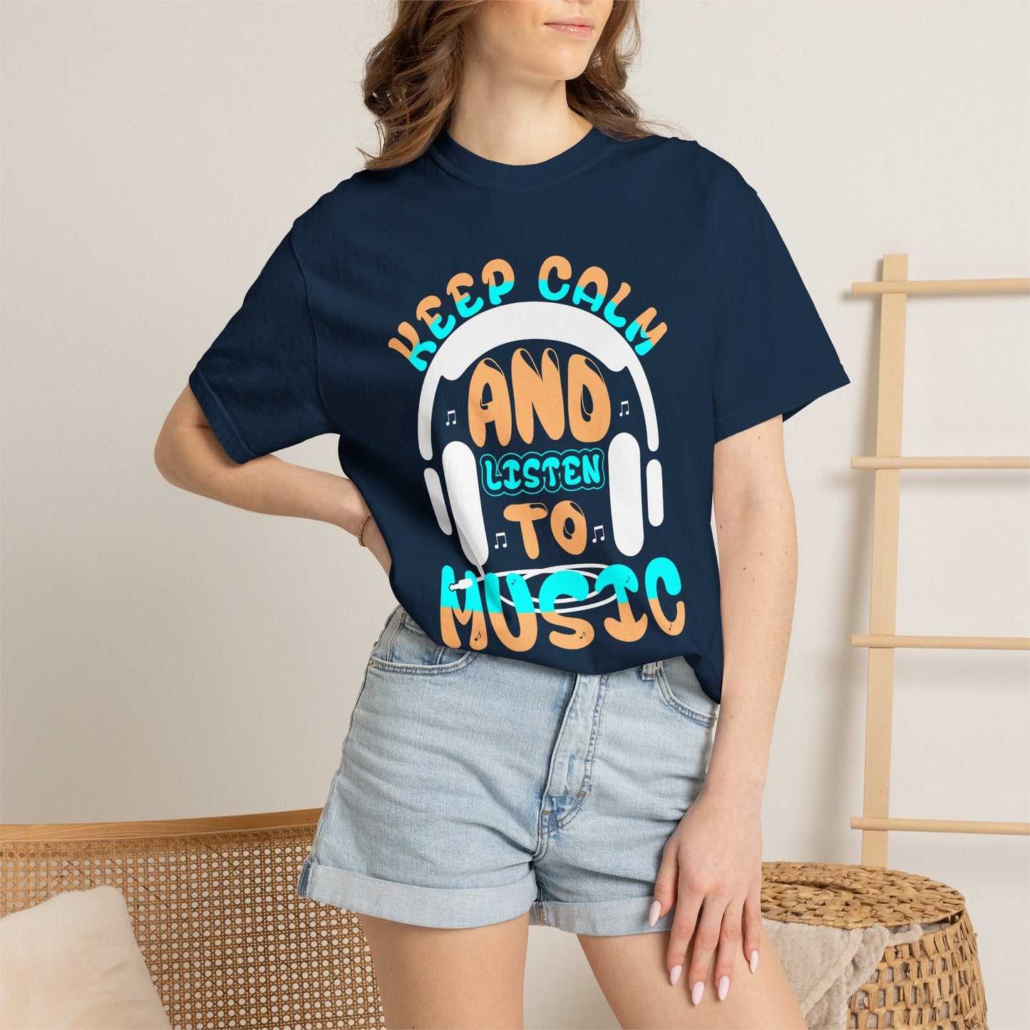 Music Graphic Design Unisex Cotton T-shirt 055