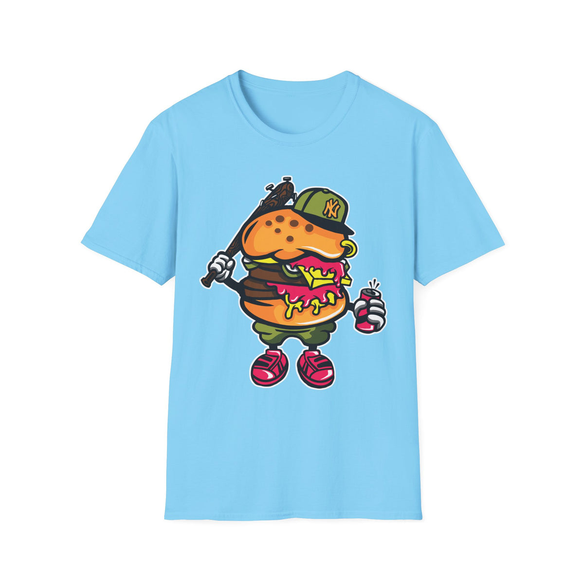 Cartoon Funny Animation Graphic Unixes Gildan 100 Cotton Tee Shirt 305