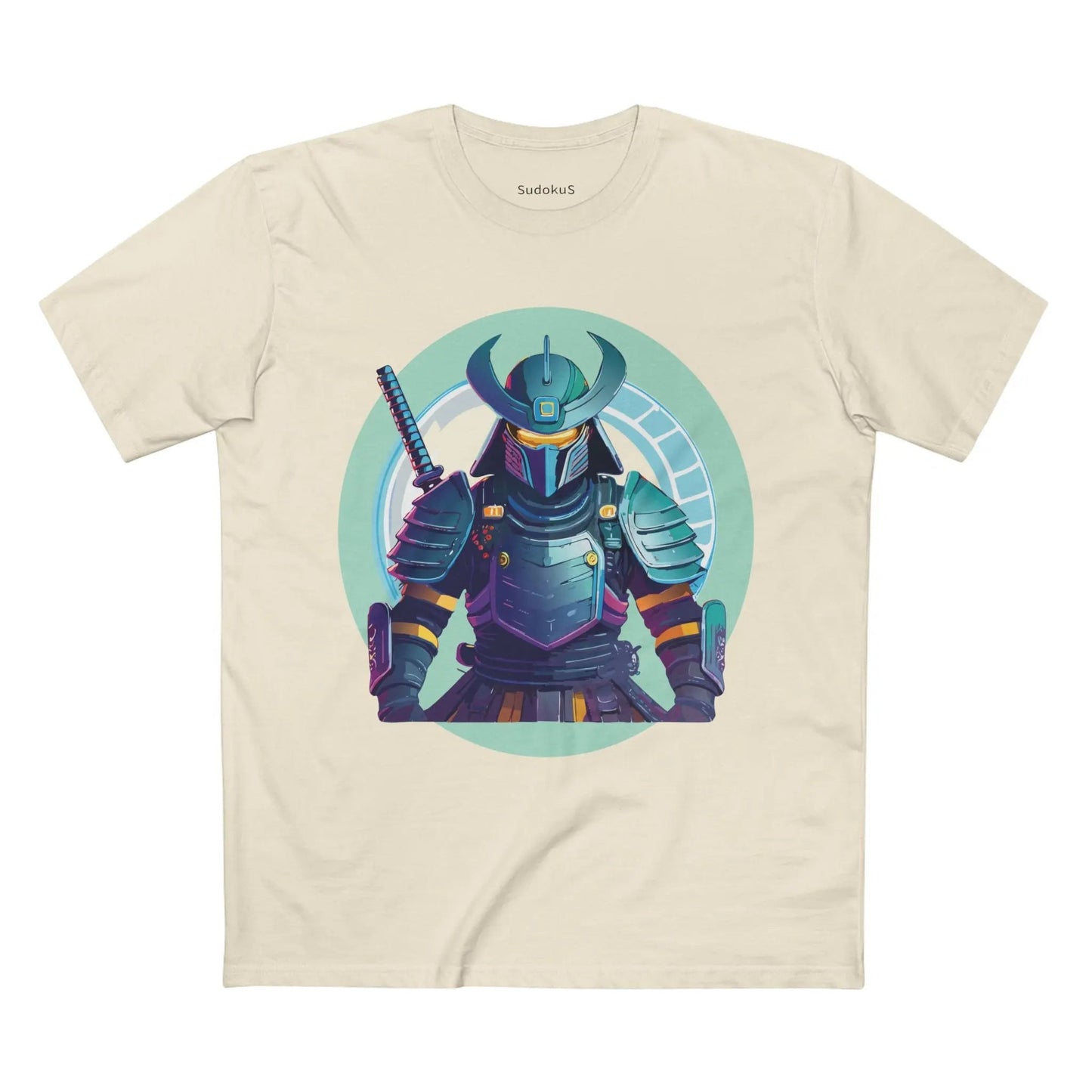 Samurai Graphic Unisex 100 Cotton Staple Tee 14