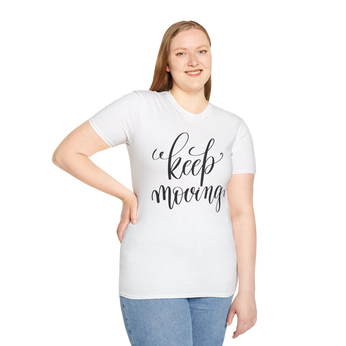 Positive Slogan T Shirts for Everyday Motivation Unisex Softstyle 64000 Tee with Positive Quotes