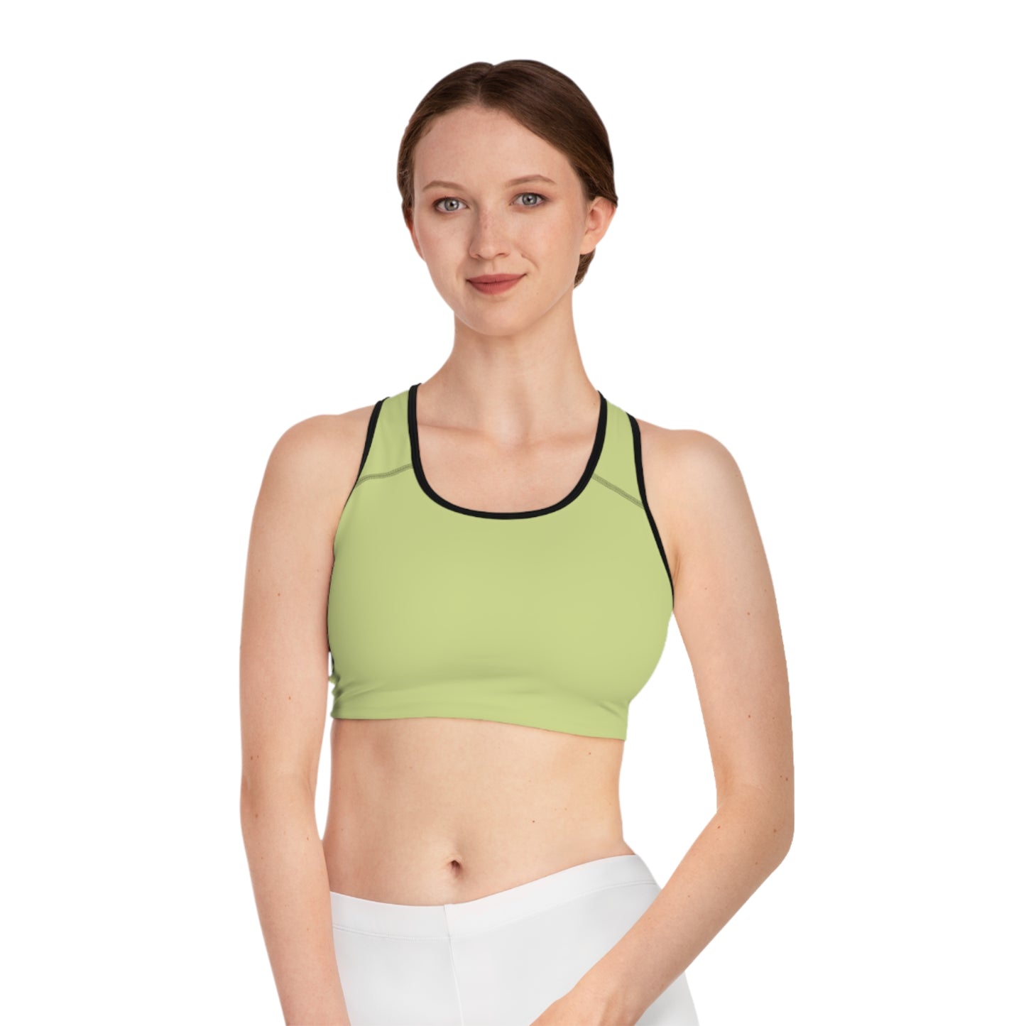 Green Color Sports Bra, Green Sports Bra 14