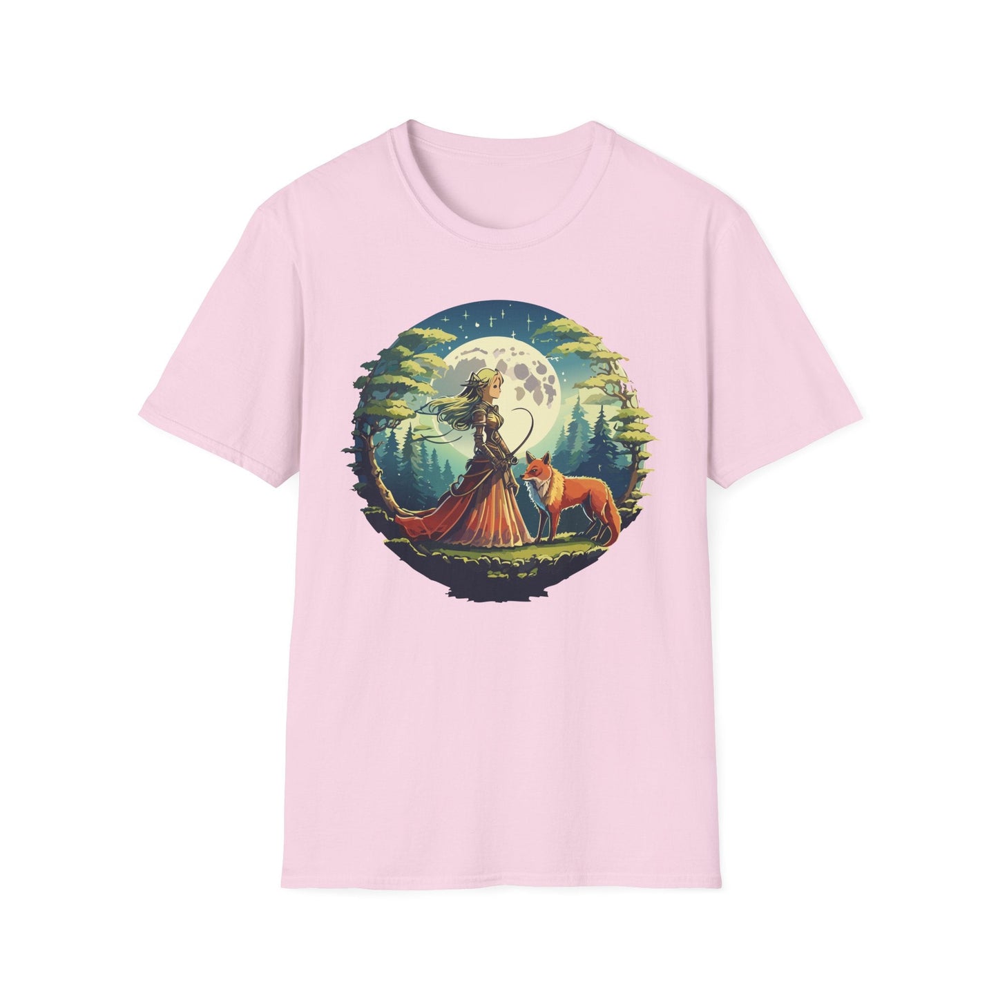 Womens Graphic T Shirt Art Design Tee Softstyle 64000 Gildan Unisex Cotton Comfort Tee