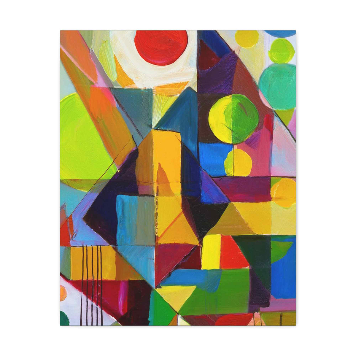 Abstract Painting Print Canvas 20x24,20x30,24x30, 24x32,24x36,30x40, 32x48,36x48,40x60 Pine-Wood Inner Frame ABS-6