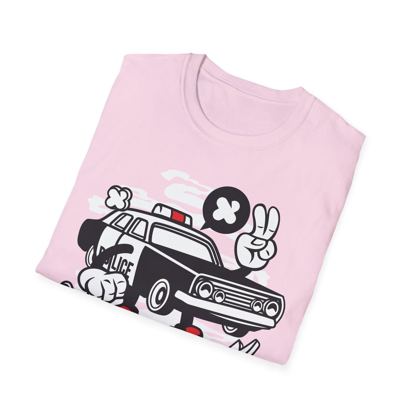 Cartoon T Shirt Animation Tee Funny Unisex Gildan Softstyle 64000 Cotton Tee Comfort