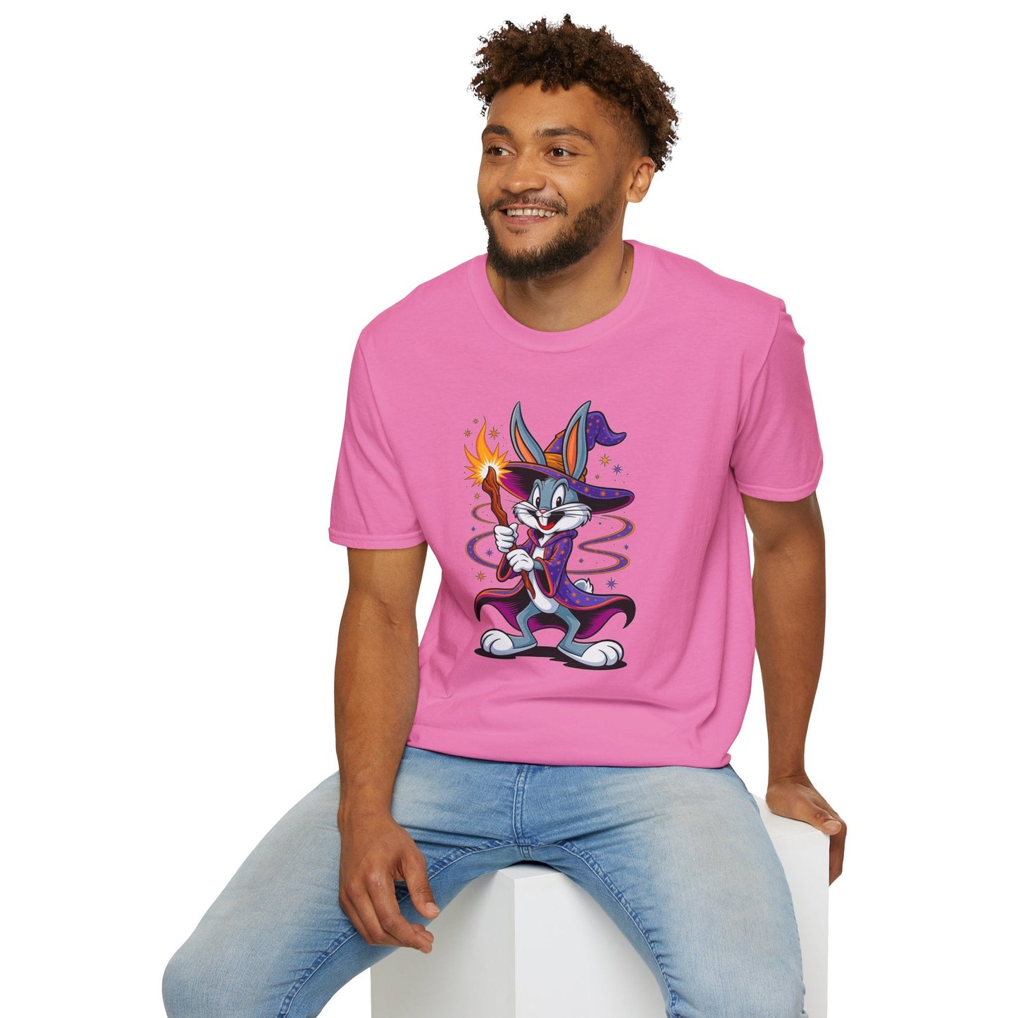 Bugs Bunny T Shirt Unisex Softstyle Gildan 64000 Cartoon Tee With Classic Design Art