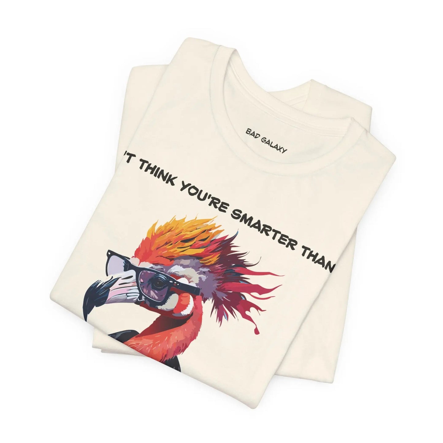 Animal T Shirt Made To Order In USA From Bad Galaxy With Eco Friendly Inks And 100 Percent Cotton