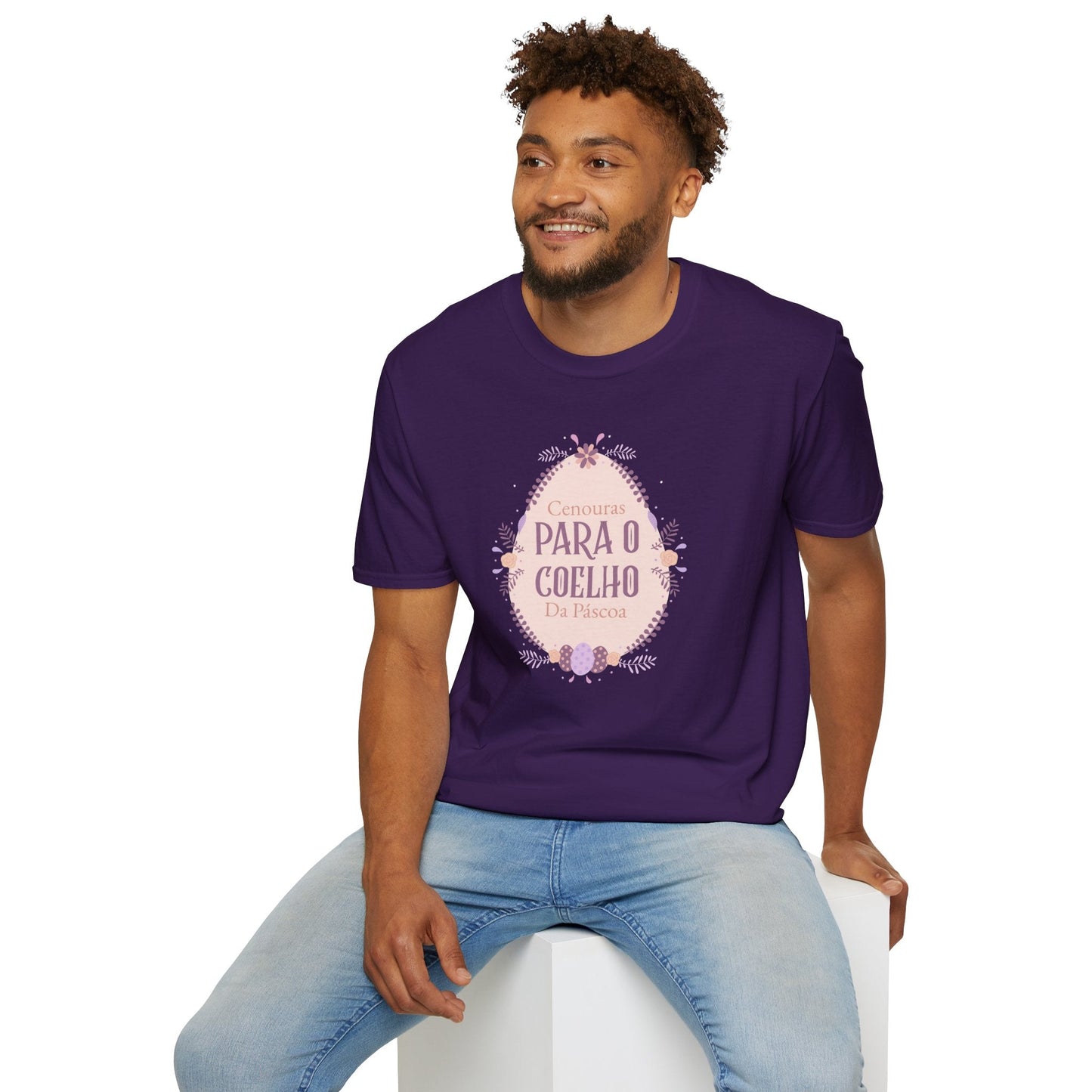 Easter Egg T Shirt Unisex Softstyle Short Sleeve Tee With Easter Signature Prints And Design