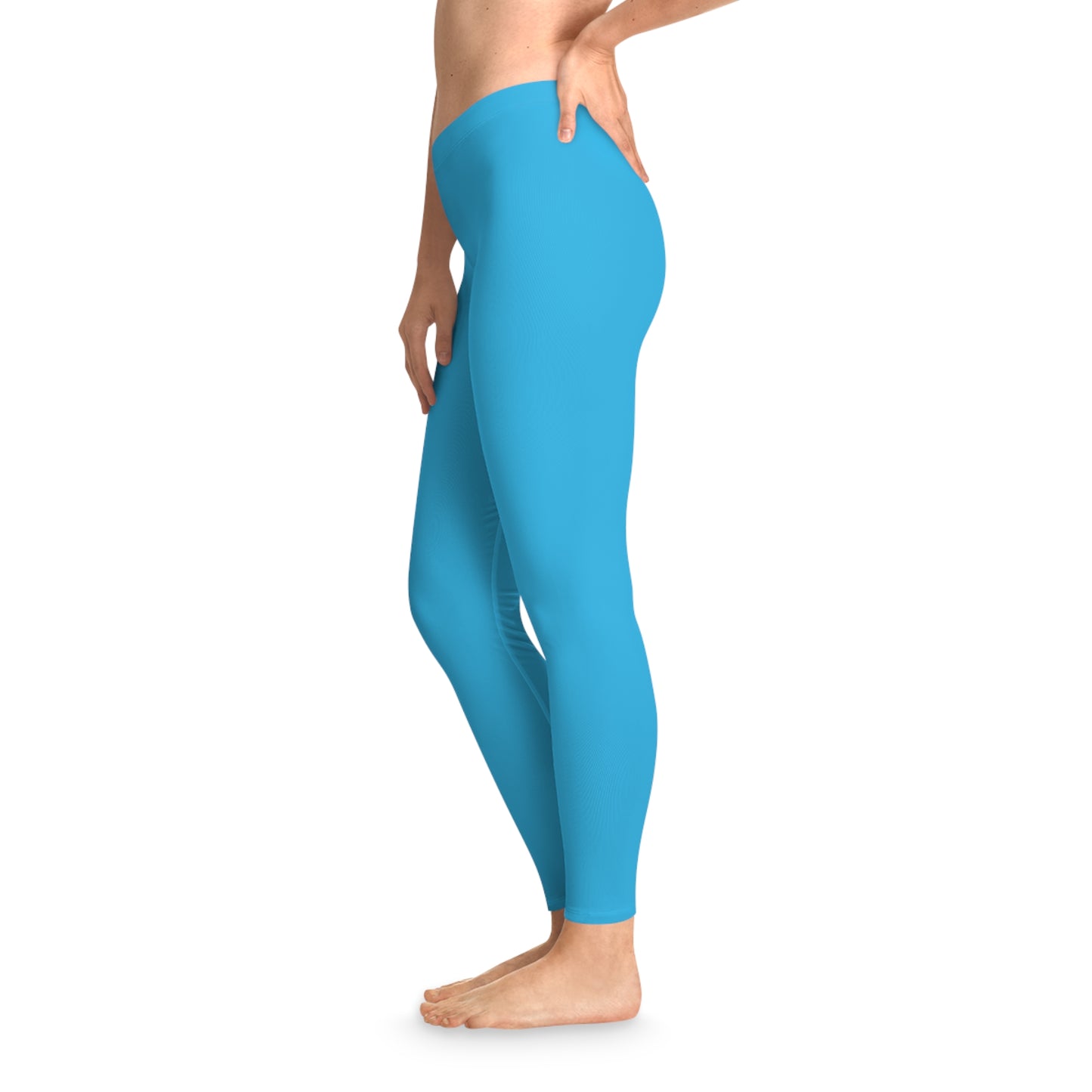 Blue Color Leggings, Blue Leggings 9