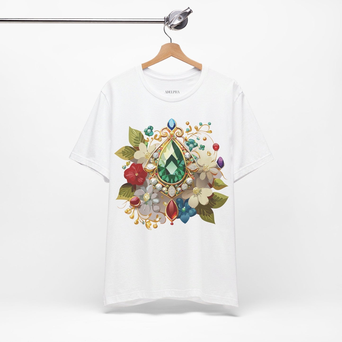 Adelpha Vintage Inspired Graphic Tee Unisex Jersey Short Sleeve Art Design Shirt