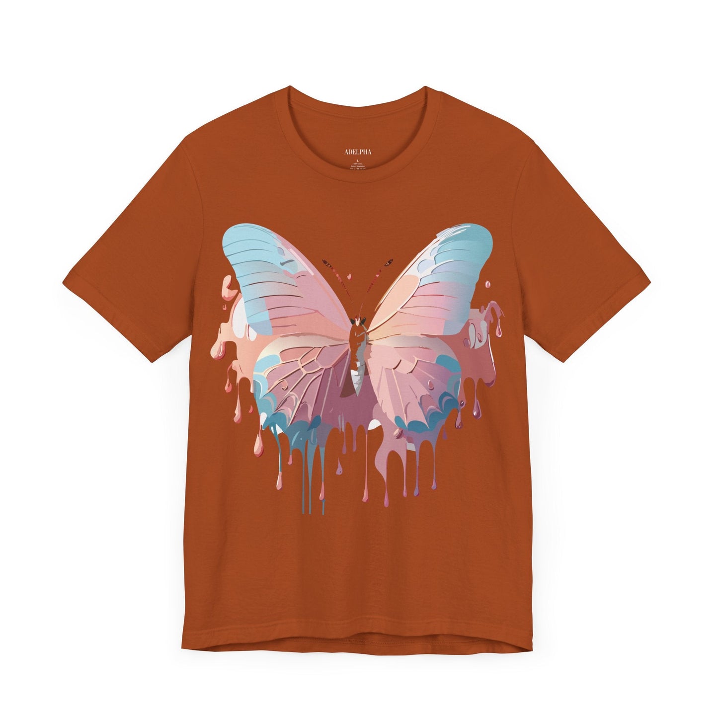 Butterfly Graphic Tee Unisex Adelpha Vintage Inspired Art Design Shirt