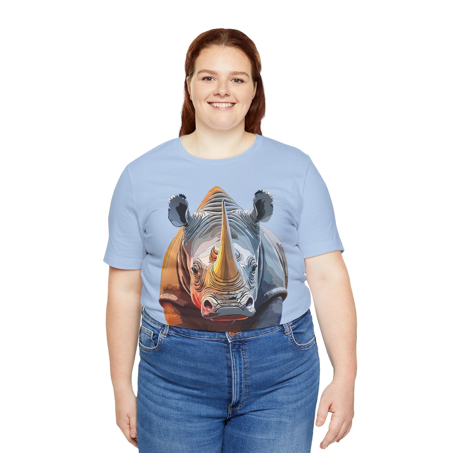 Unisex Animal Graphic Tee Shirt With Art Design Wild Animals Shirt Gildan Softstyle Cotton