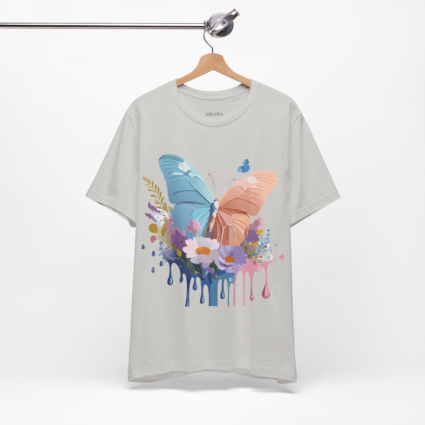 Butterfly Graphic Tee By Adelpha Unisex Vintage Inspired Art Shirt