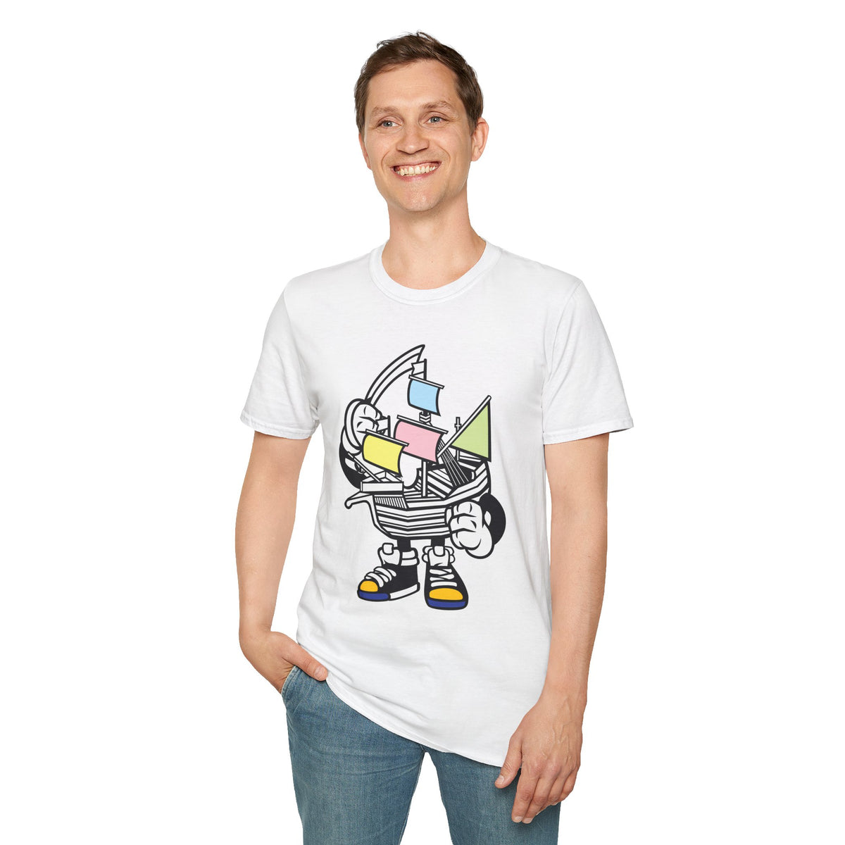 Funny Cartoon Animation Graphic Unixes Gildan Cotton Tee Shirt 703