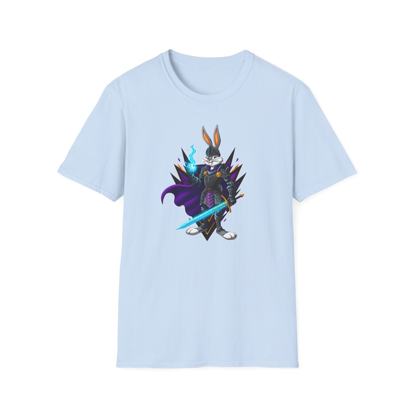 Bugs Bunny Shirt Unisex Gildan Softstyle Tee 100 Percent Cotton Cartoon Graphic Design