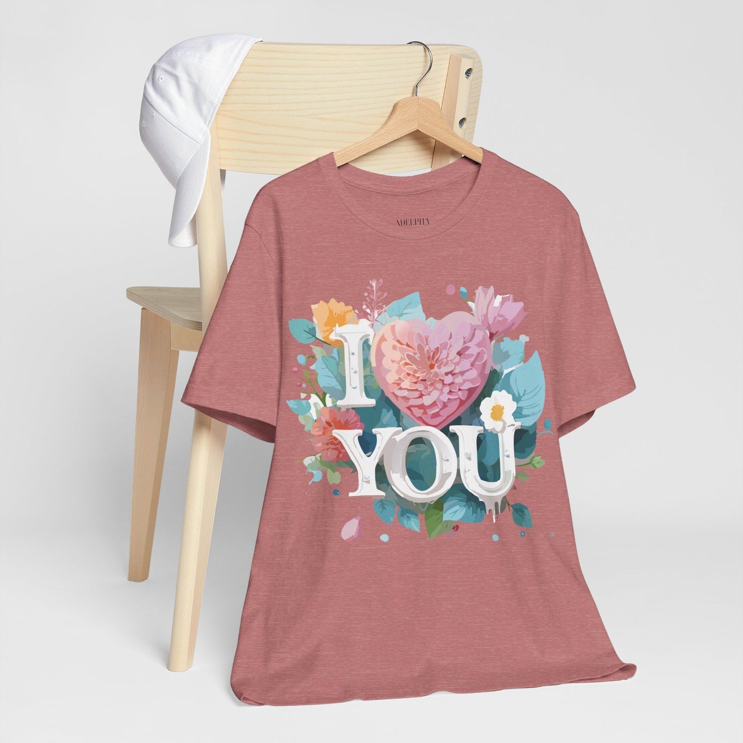 Valentine Graphic T Shirt Unisex Jersey Short Sleeve Tee With Adelpha Artwork Design
