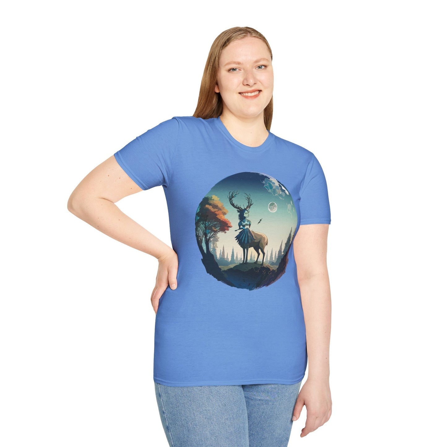 Womens Graphic T Shirts Art Design Tee Gildan Softstyle 64000 100 Percent Ring Spun Cotton Unisex