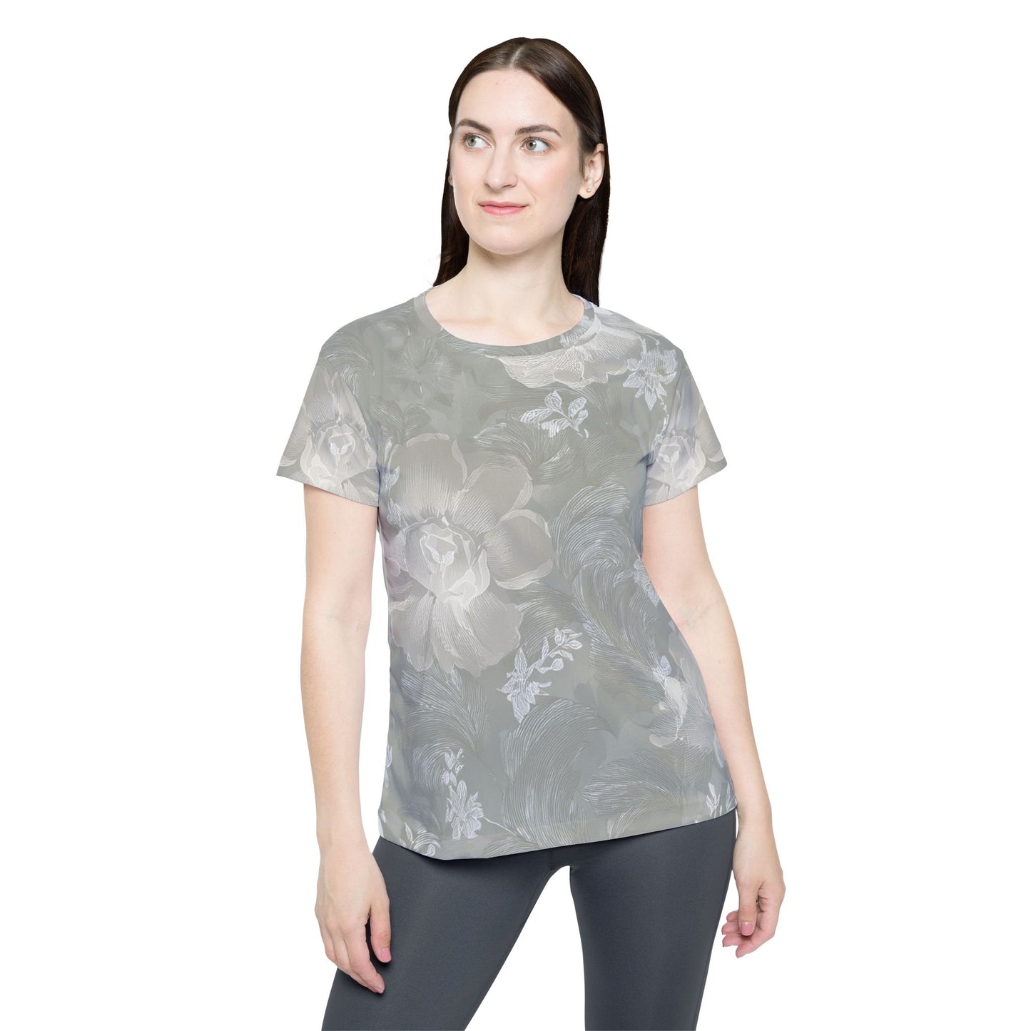 Floral Print Shirt, Shirt with Flowers