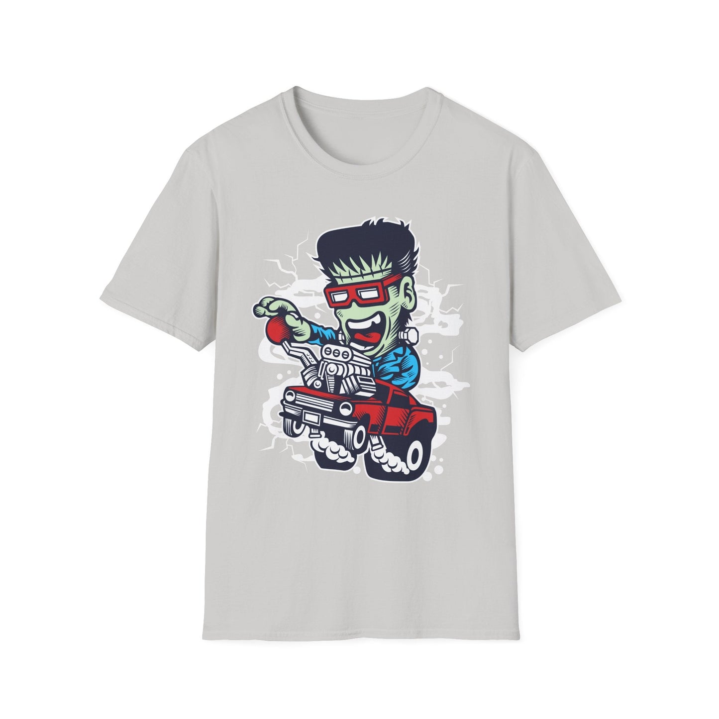 Cartoon T Shirt Animation Tee Funny Unisex Softstyle Gildan 64000 100 Percent Cotton