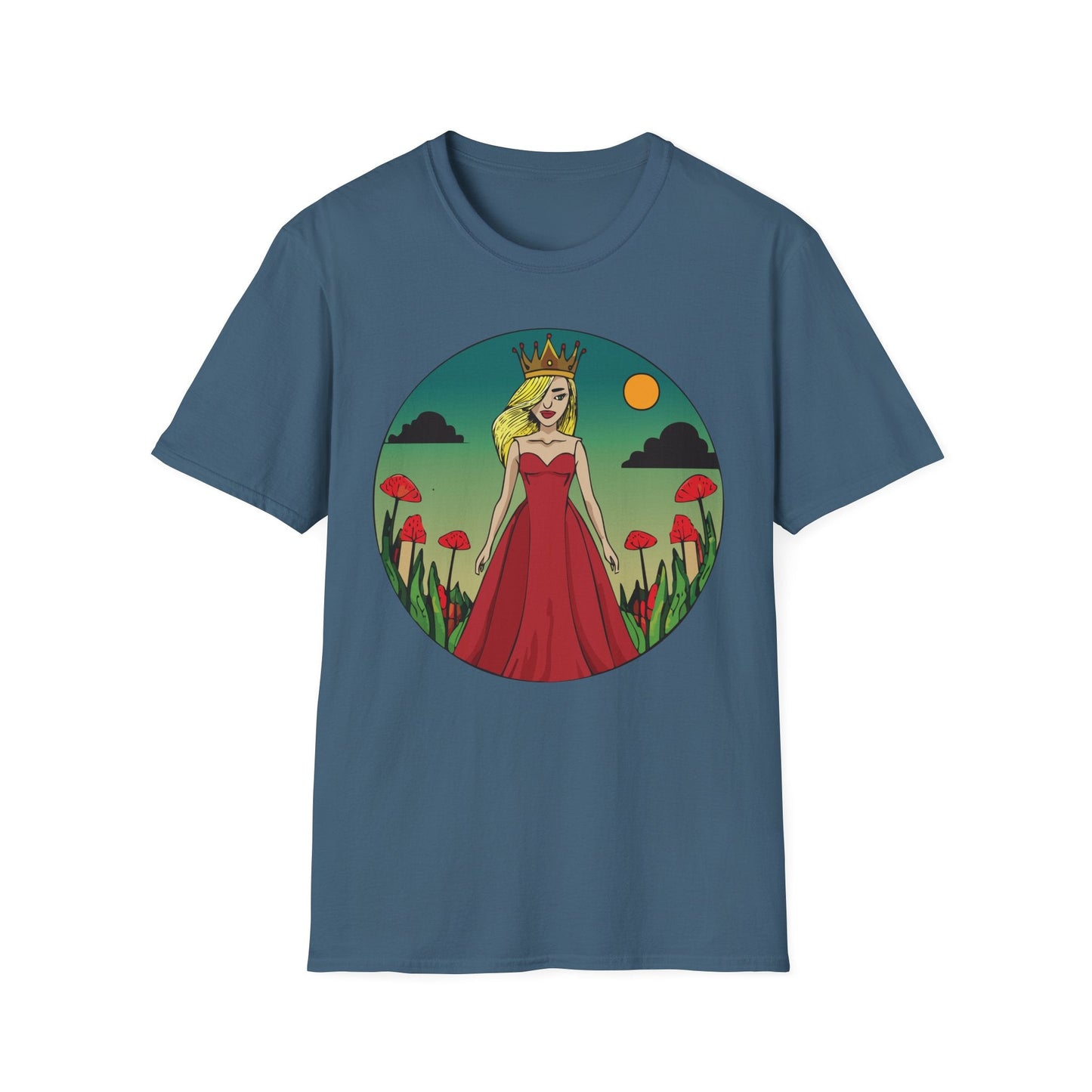 Womens Graphic T Shirt Art Design Tee Unisex Softstyle 64000 Ring Spun Cotton Daily Wear
