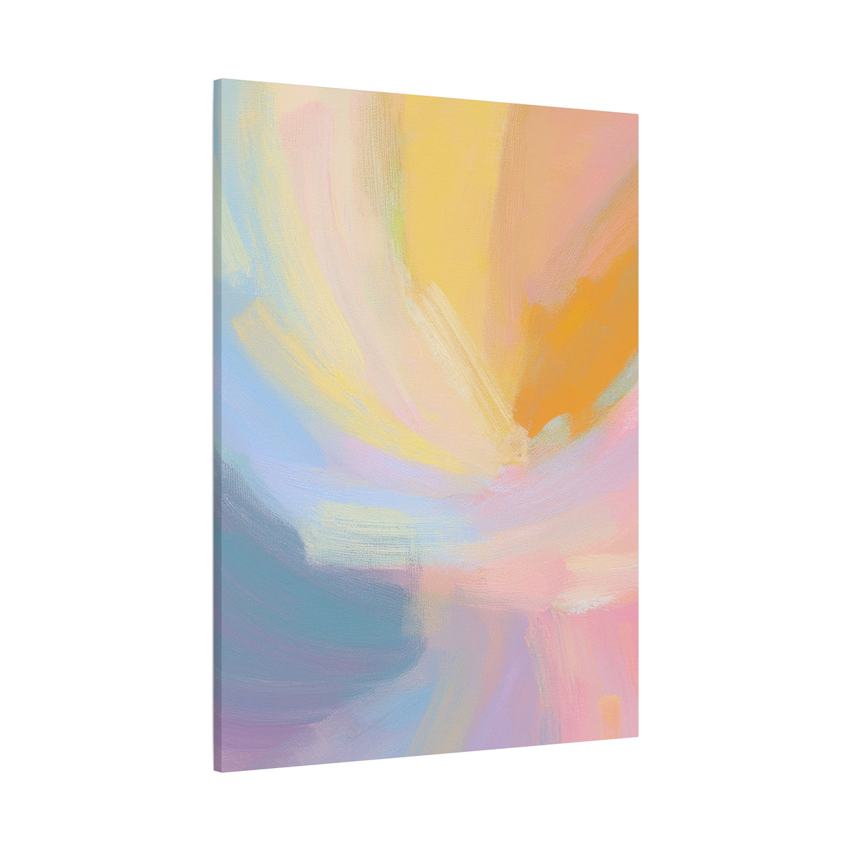 Abstract Pastel Painting Print Canvas 20x24,20x30,24x30 24x32,24x36,30x40 32x48,36x48,40x60 Pine-Wood Inner Frame ABS-95
