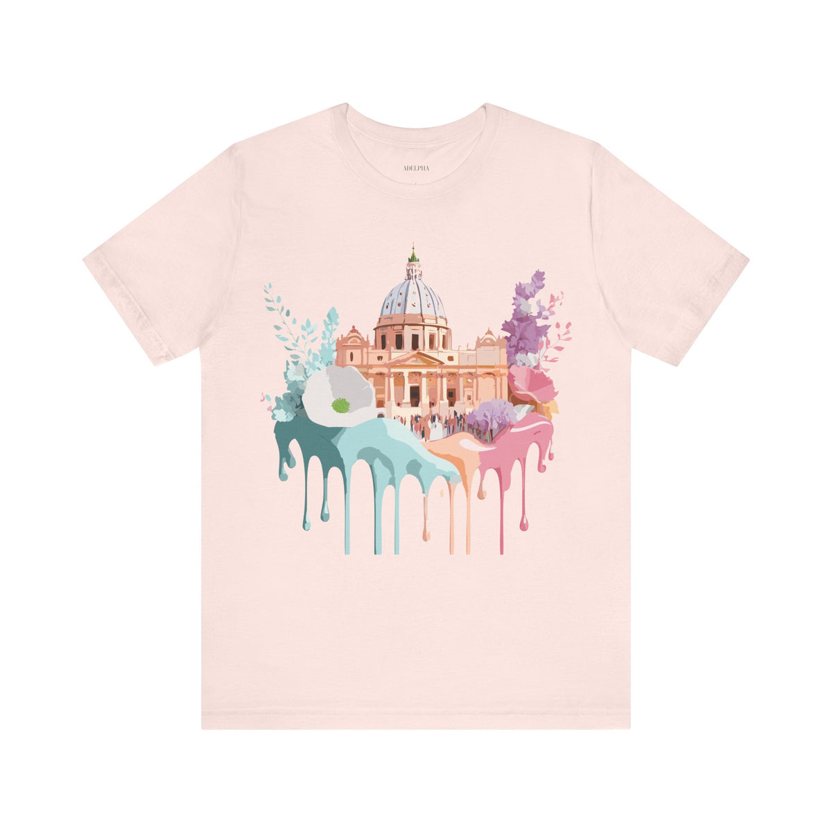 Unisex Cotton Bella+Canvas Tee with Rome