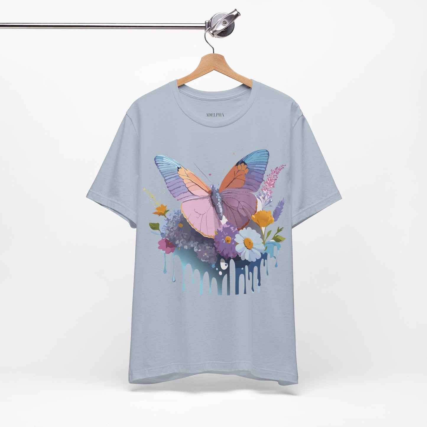 Butterfly Graphic Tee Unisex Vintage Inspired Artwork Adelpha