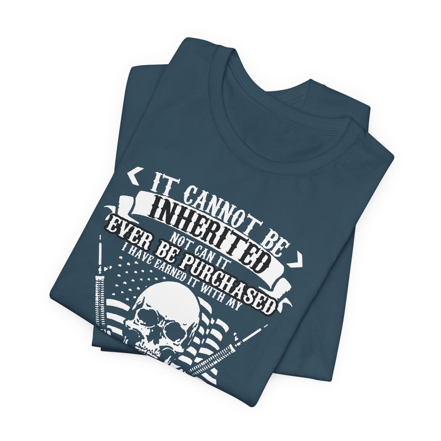 Army Veteran Patriotic Graphic Design Unisex Cotton T-Shirt v54