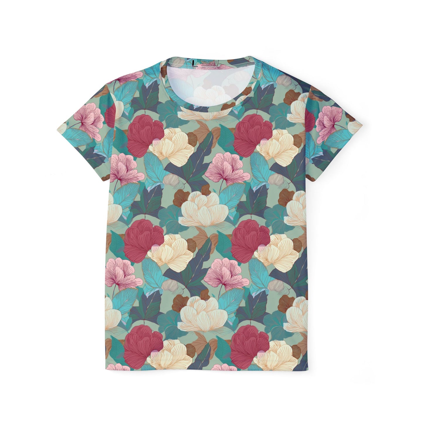 Floral Print Shirt, Shirt with Flowers