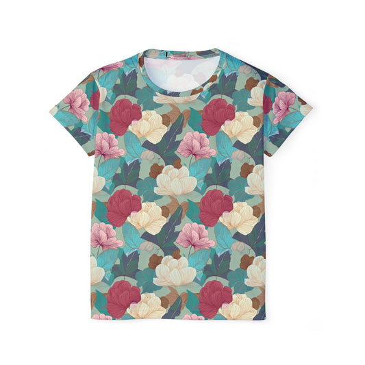 Floral Print Shirt, Shirt with Flowers