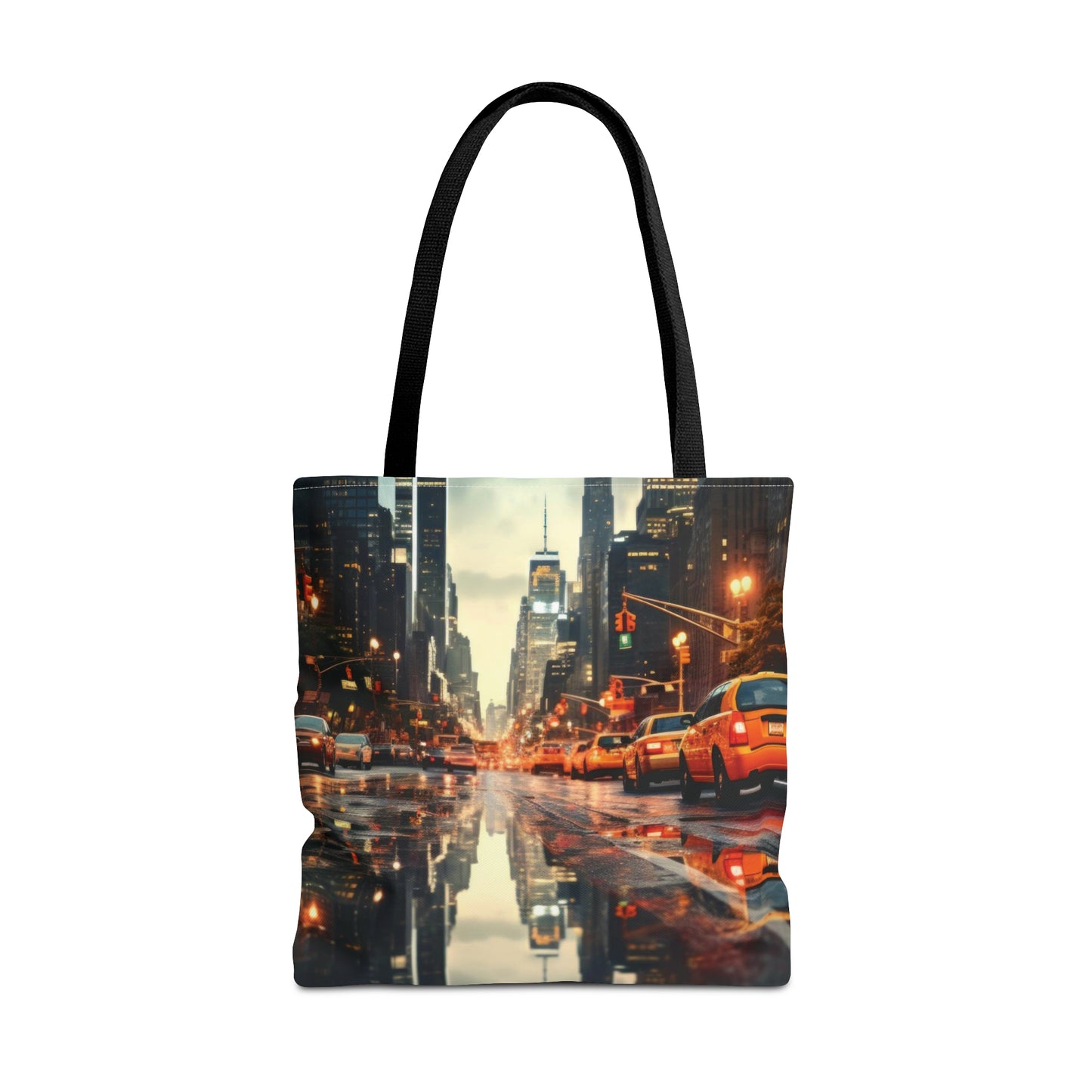 Bolsa de lona con estampado de la ciudad de Nueva York 