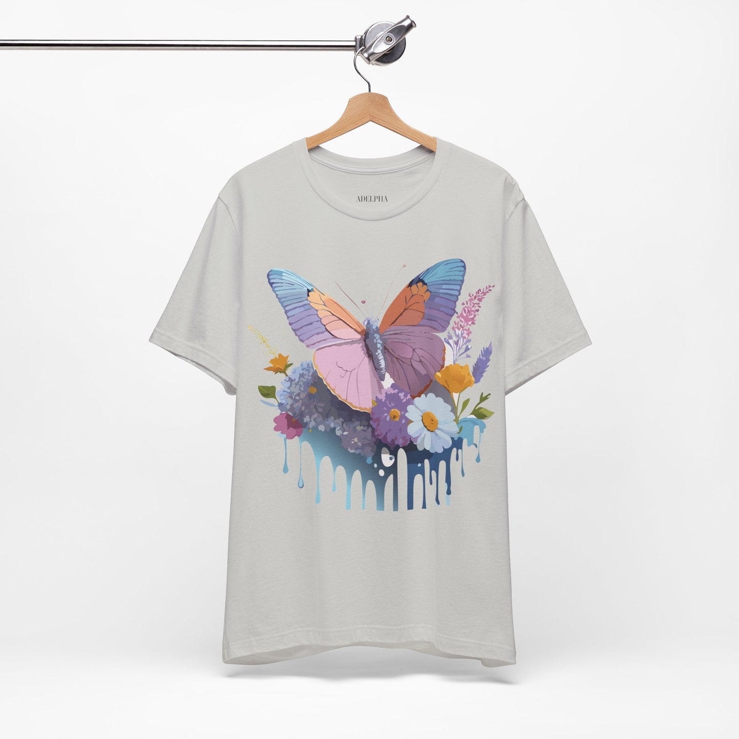 Butterfly Graphic Tee Unisex Vintage Inspired Artwork Adelpha