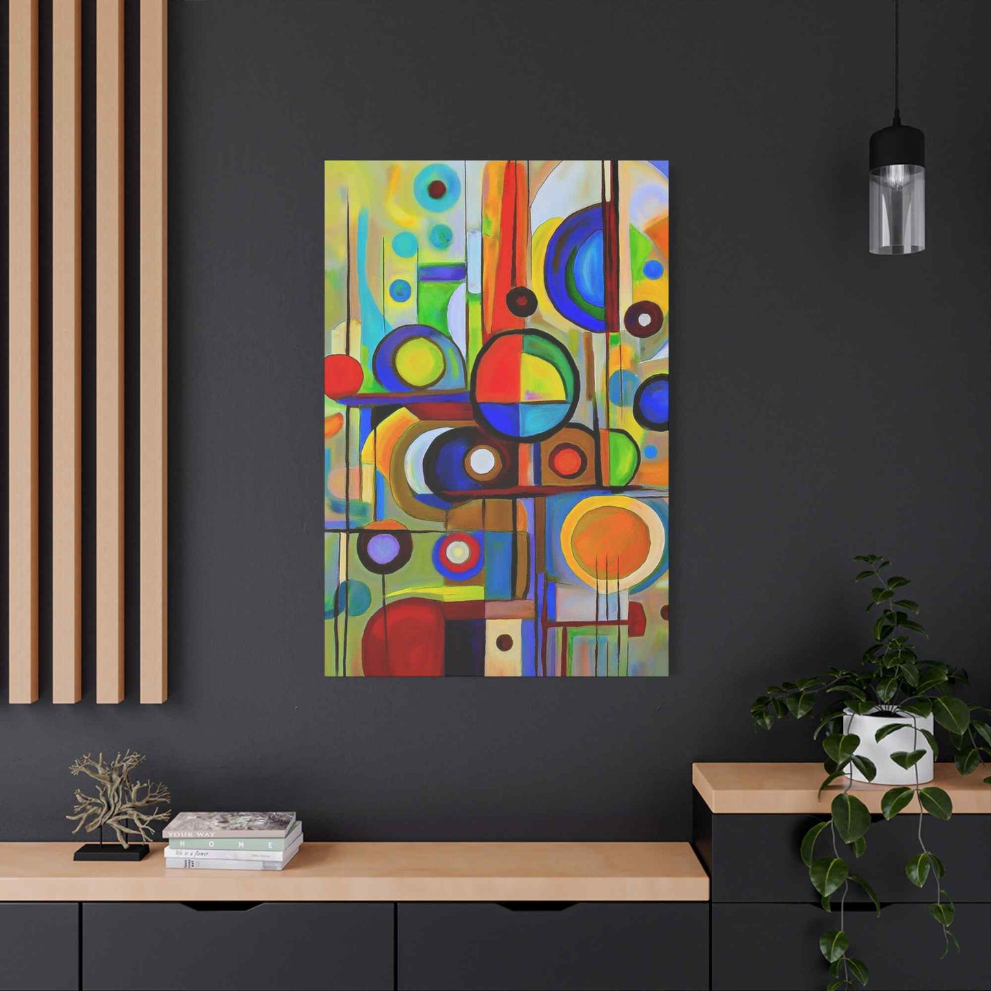 Abstract Painting Print Canvas 20x24,20x30,24x30, 24x32,24x36,30x40, 32x48,36x48,40x60 Pine-Wood Inner Frame ABS-14