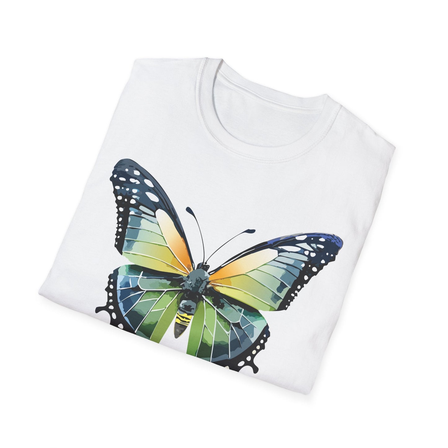 Butterfly Shirt Unisex Softstyle Gildan 64000 Monarch Butterfly Graphic Tee For Men And Women