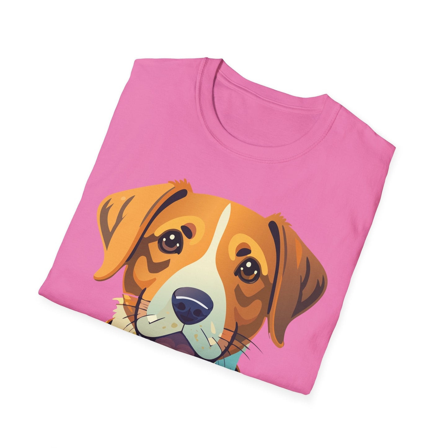 Dog Shirt Unisex Animal Tee Gildan Softstyle 64000 Cotton Tee