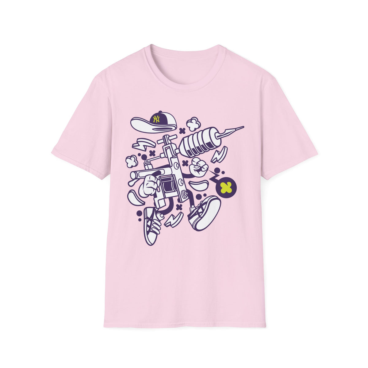 Funny Cartoon Animation Graphic Unixes Gildan Cotton Tee Shirt 707