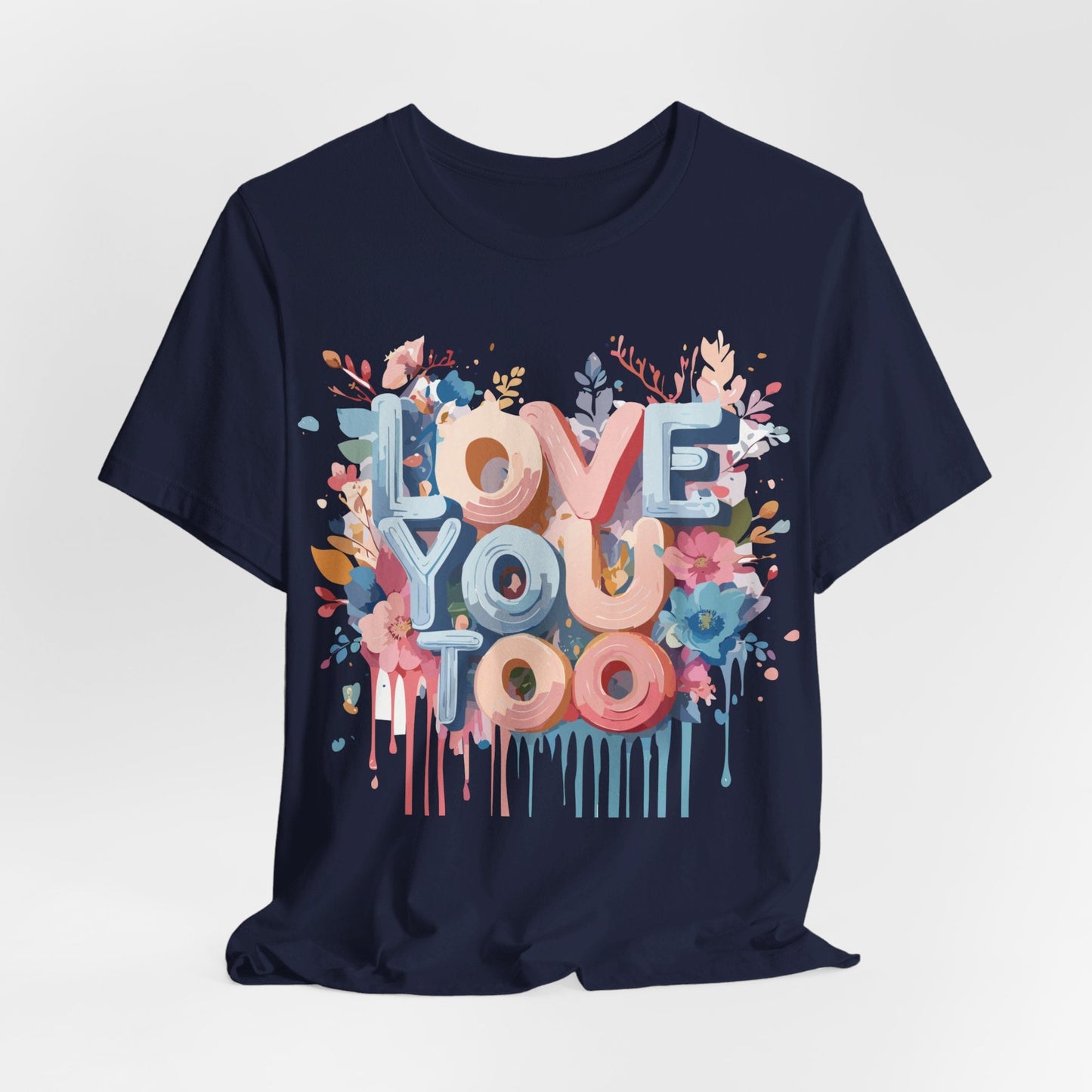 Valentine Graphic Tee Unisex Short Sleeve Art Design By Adelpha Vintage Inspired Tee