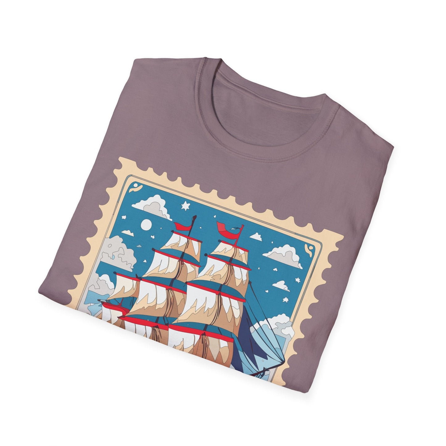 Unisex Softstyle Gildan 64000 Short Sleeve T Shirt Vessel Ship Frigate Tee For Everyday Comfort