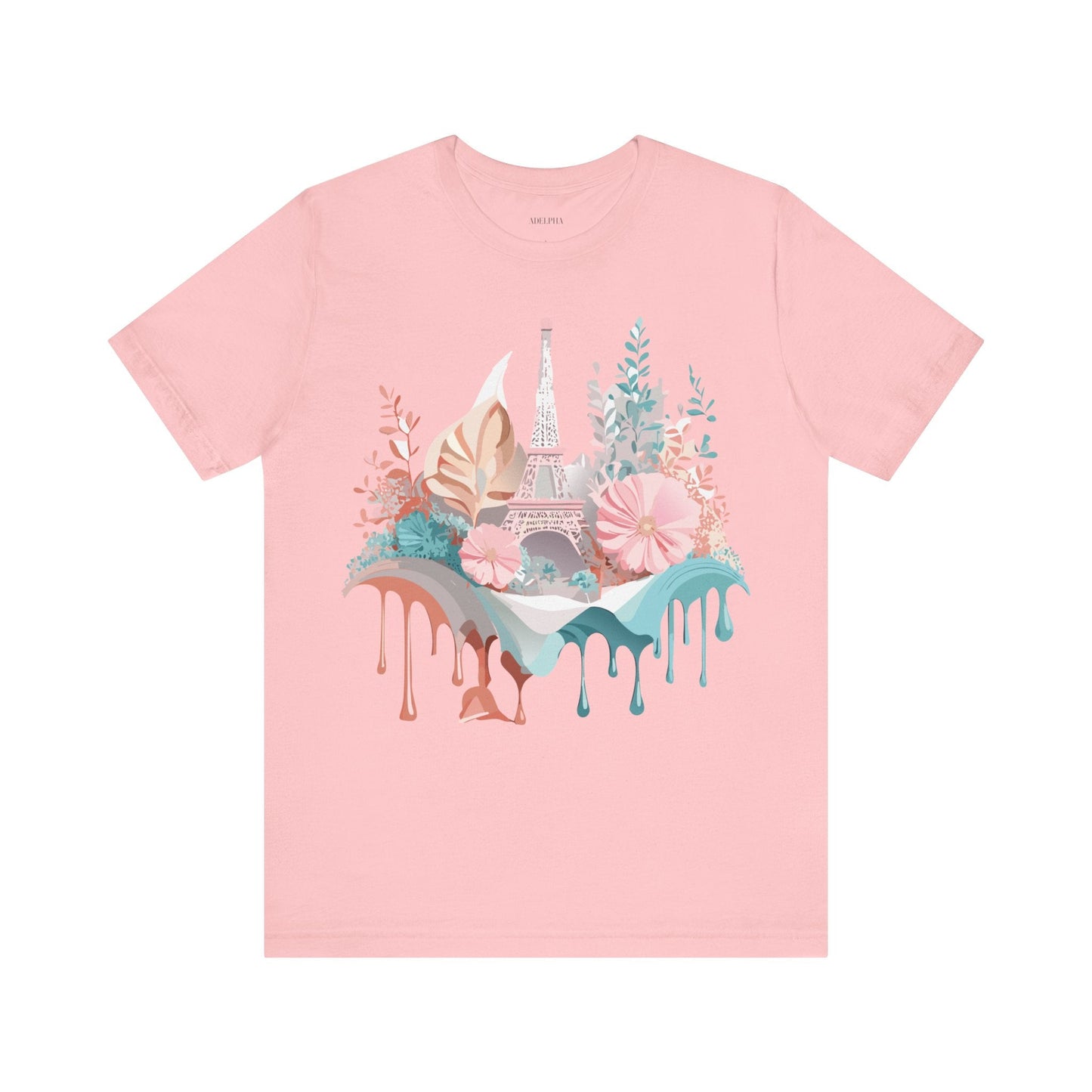 Adelpha Paris Graphic Tee Unisex Short Sleeve Shirt Vintage Art Design Premium Artwork