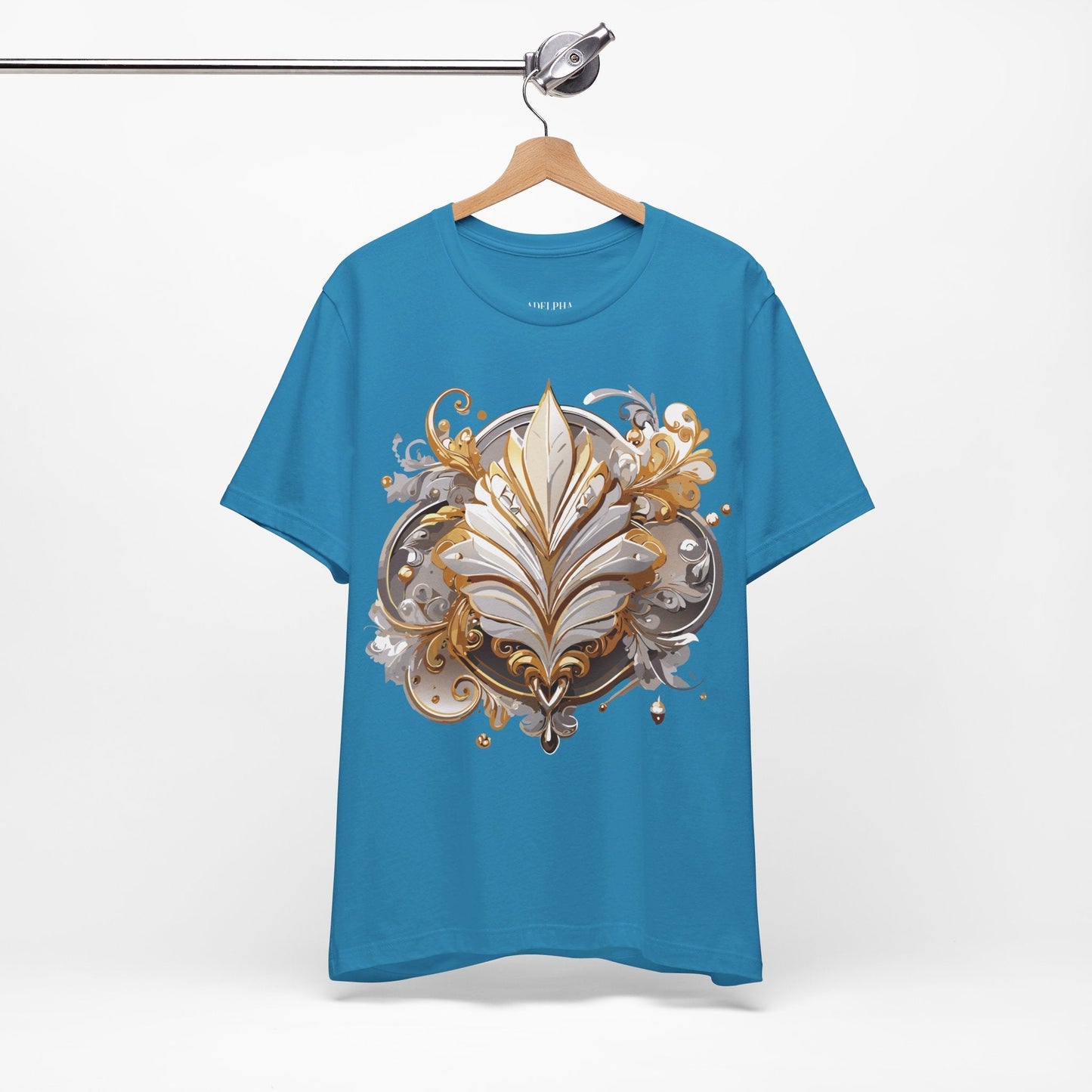 Jewelry Graphic Unisex 100 Cotton Vintage Treasure Art T-Shirt 11