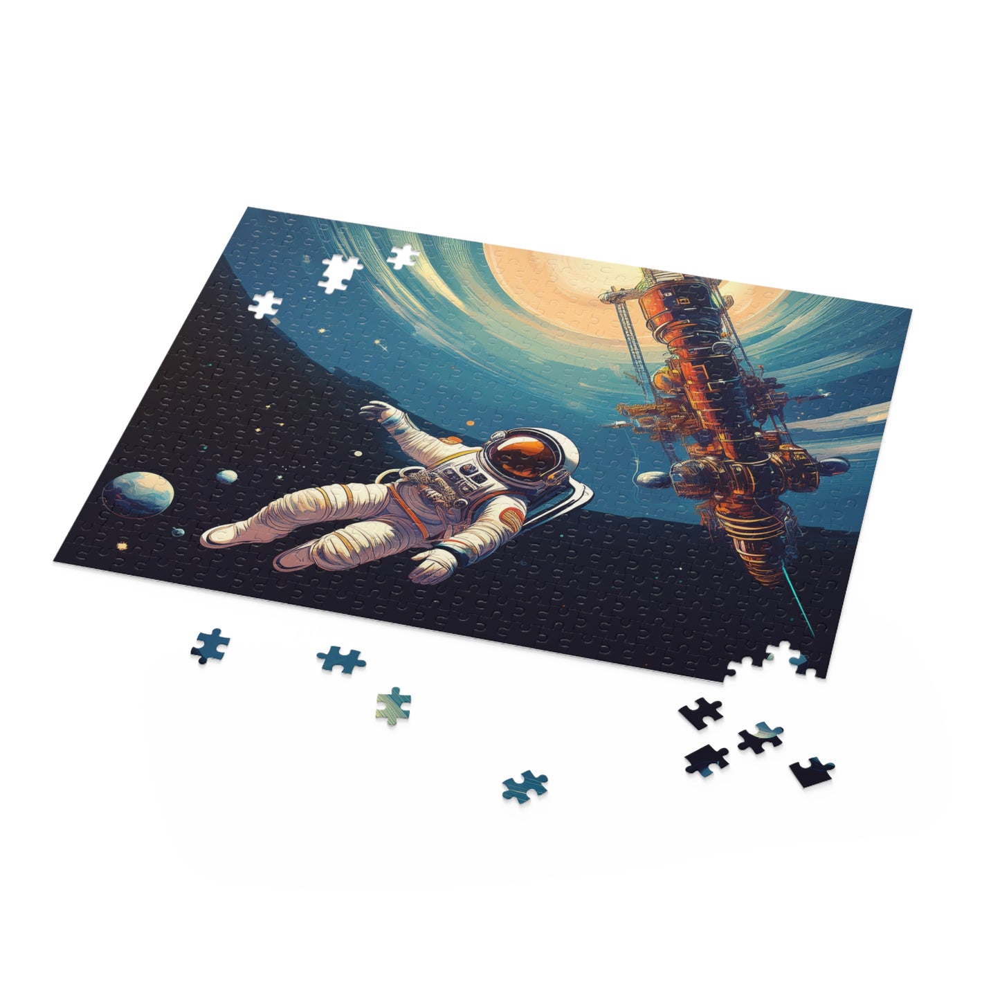 Astronaut Puzzle 500-Chipboard Pieces in Box | Kids Puzzles Size: 16" x 20",  Ages 9+ and Family pn47