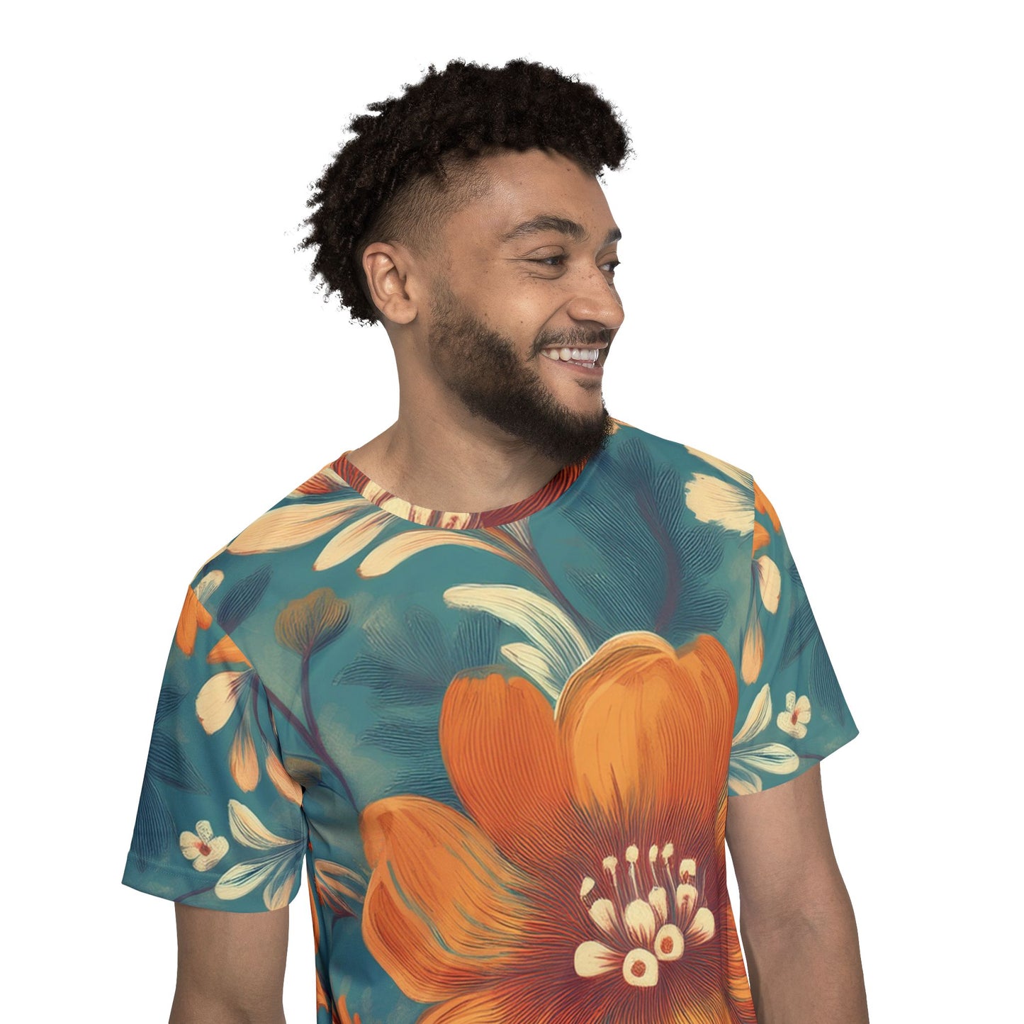 Unisex Floral Shirt, Floral Tee Shirt