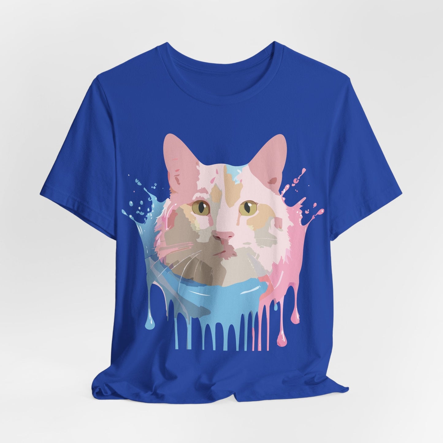 Cat Graphic Tee Unisex Shirt With Vintage Artwork From Adelpha